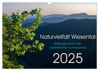 Vorderes Coverbild Naturvielfalt Wiesental (Wandkalender 2025 DIN A3 quer), CALVENDO Monatskalender