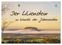 Vorderes Coverbild Der Lilienstein im Wandel der Jahreszeiten (Tischkalender 2025 DIN A5 quer), CALVENDO Monatskalender