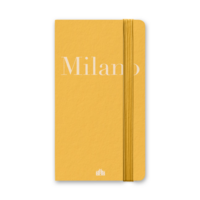 Vorderes Coverbild Notizbuch Milano