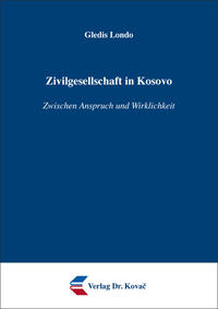 Vorderes Coverbild Zivilgesellschaft in Kosovo