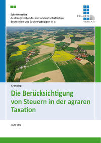 Vorderes Coverbild Die Berücksichtigung von Steuern in der agraren Taxation