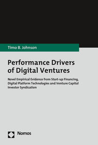 Vorderes Coverbild Performance Drivers of Digital Ventures