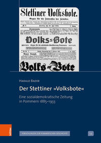 Vorderes Coverbild Der Stettiner »Volksbote«
