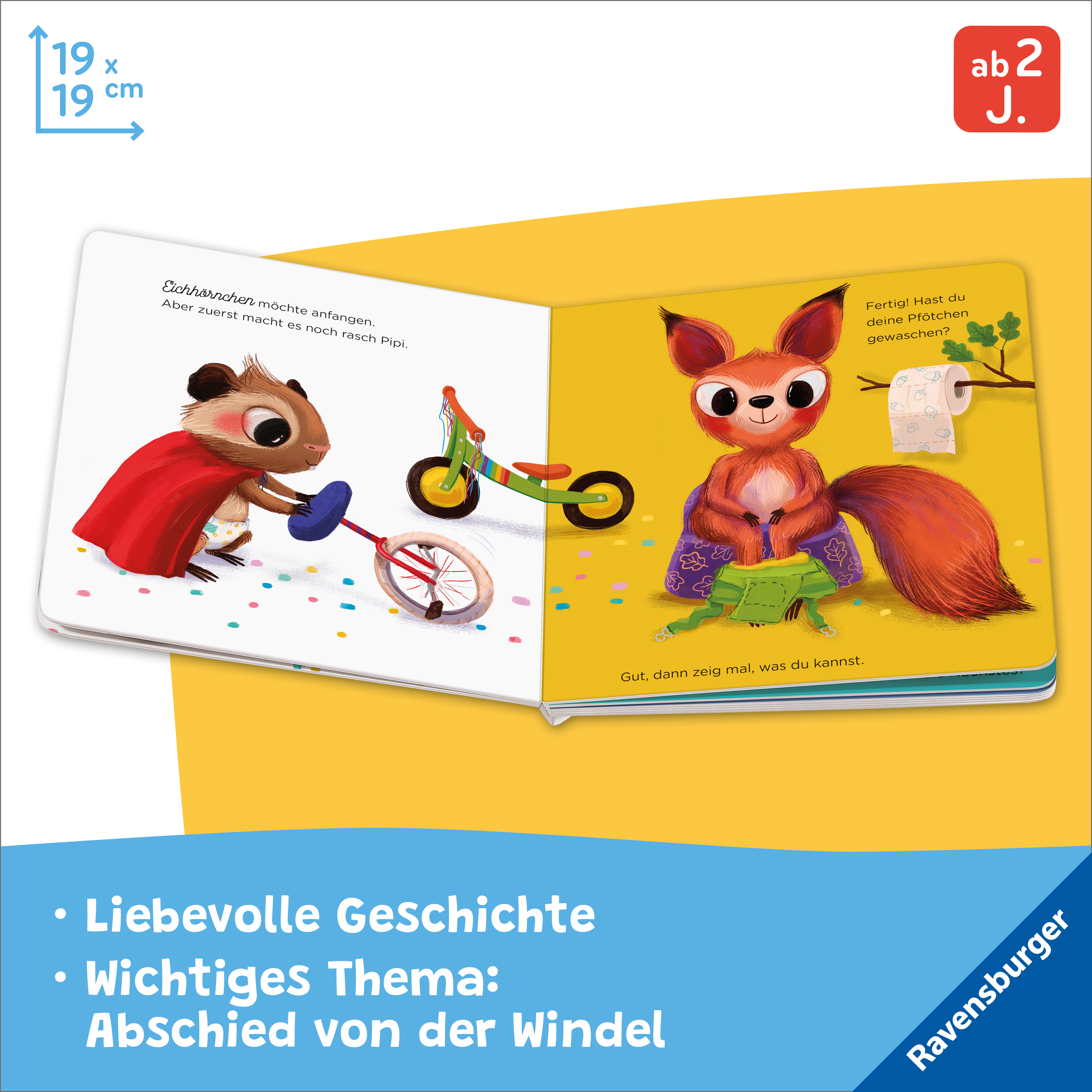 Beispielinhalt (Bild) Krümel und das Töpfchen