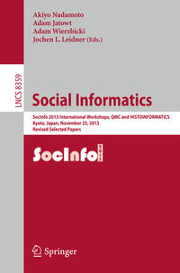 Vorderes Coverbild Social Informatics