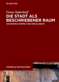 Vorderes Coverbild Die Stadt als beschriebener Raum