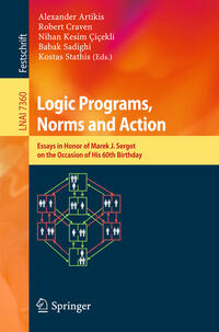Vorderes Coverbild Logic Programs, Norms and Action