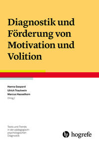 Vorderes Coverbild Diagnostik und Förderung von Motivation und Volition