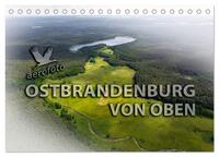 Vorderes Coverbild Ostbrandenburg von oben (Tischkalender 2026 DIN A5 quer), CALVENDO Monatskalender