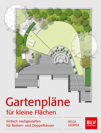 Vorderes Coverbild Gartenpläne für kleine Flächen