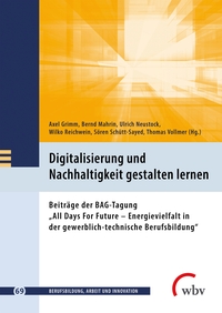Vorderes Coverbild Digitalisierung und Nachhaltigkeit gestalten lernen