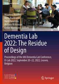 Vorderes Coverbild Dementia Lab 2022: The Residue of Design