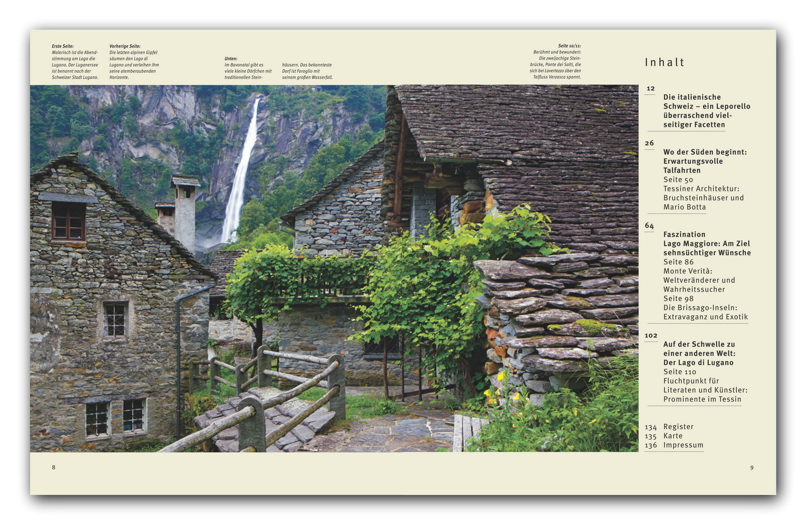 Beispielinhalt (Bild) Reise durch das Tessin