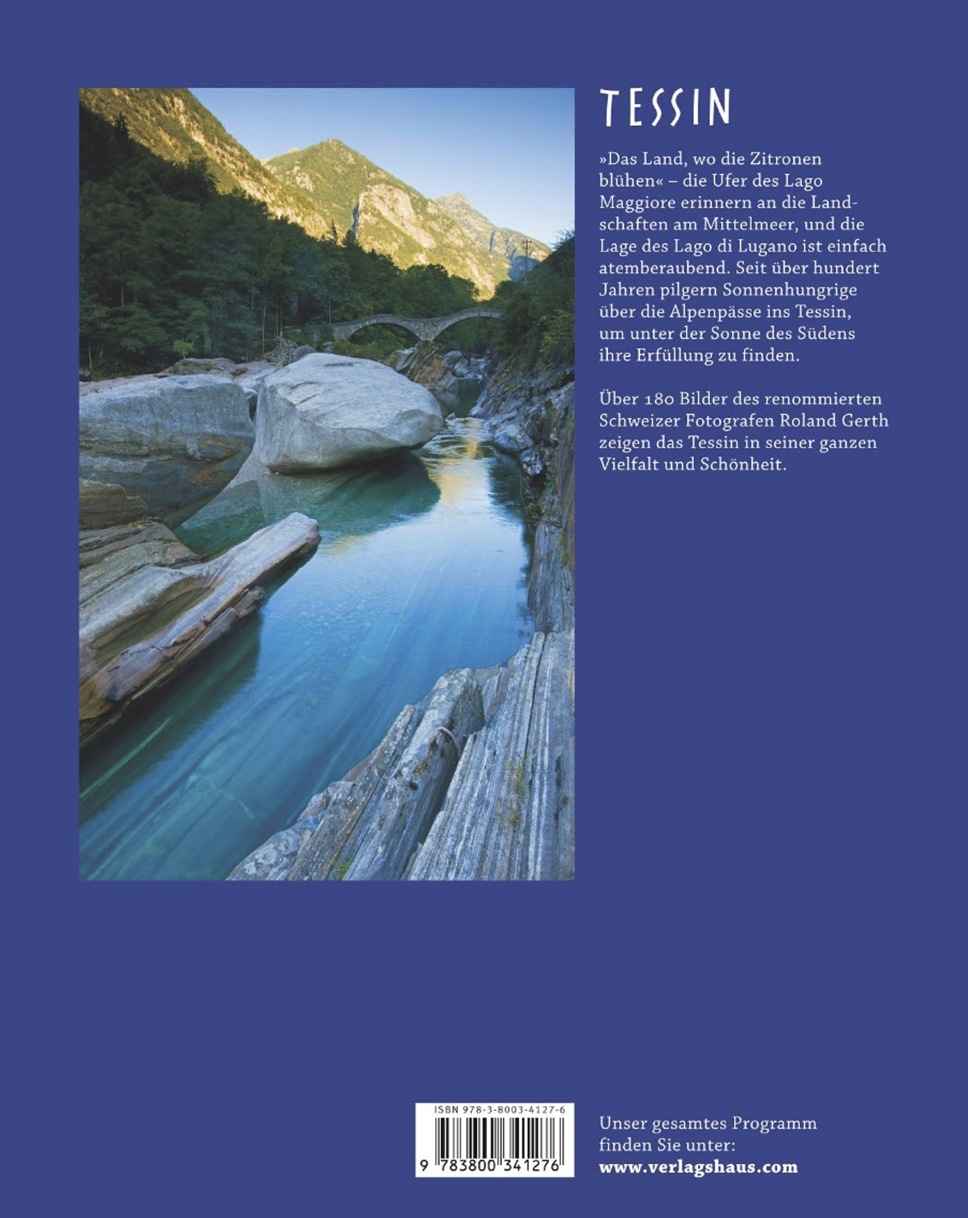 Rückseitencover Reise durch das Tessin