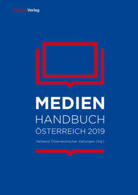 Vorderes Coverbild Medienhandbuch Österreich 2019