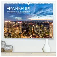 Vorderes Coverbild FRANKFURT Impressionen aus Mainhattan (hochwertiger Premium Wandkalender 2026 DIN A2 quer), Kunstdruck in Hochglanz