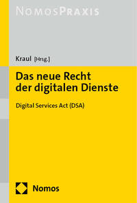 Vorderes Coverbild Das neue Recht der digitalen Dienste
