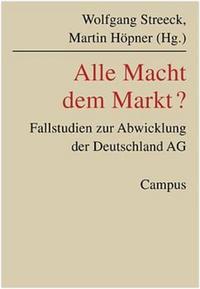 Vorderes Coverbild Alle Macht dem Markt?