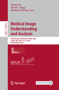 Vorderes Coverbild Medical Image Understanding and Analysis