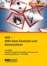 Vorderes Coverbild GHS - Hilfe beim Einstufen und Kennzeichnen