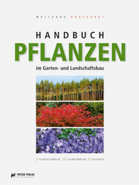 Vorderes Coverbild Handbuch Pflanzen im Garten- und Landschaftsbau