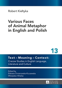 Vorderes Coverbild Various Faces of Animal Metaphor in English and Polish