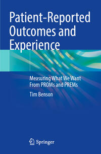 Vorderes Coverbild Patient-Reported Outcomes and Experience