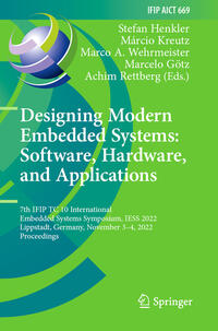 Vorderes Coverbild Designing Modern Embedded Systems: Software, Hardware, and Applications
