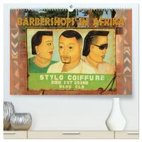 Vorderes Coverbild Barbershops in Afrika (hochwertiger Premium Wandkalender 2025 DIN A2 quer), Kunstdruck in Hochglanz