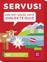 Vorderes Coverbild Servus! Das rot-weiß-rote Dialekte-Quiz