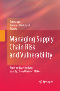 Vorderes Coverbild Managing Supply Chain Risk and Vulnerability