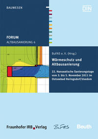 Vorderes Coverbild Forum Altbausanierung 6. Wärmeschutz und Altbausanierung