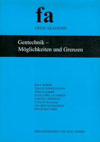 Vorderes Coverbild Gentechnik - Möglichkeiten und Grenzen