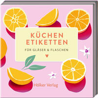 Vorderes Coverbild Küchenetiketten - Orangen