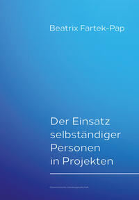 Vorderes Coverbild Der Einsatz selbständiger Personen in Projekten