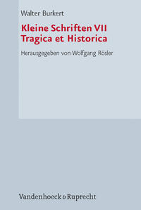 Vorderes Coverbild Kleine Schriften VII