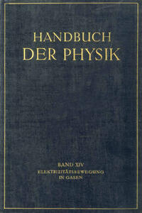 Vorderes Coverbild Elektrizitätsbewegung in Gasen