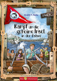 Vorderes Coverbild Die Küstenwölfe 5 - Kampf um die geheime Insel in der Ostsee