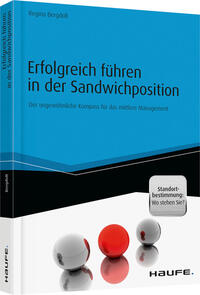Vorderes Coverbild Erfolgreich führen in der Sandwichposition - inkl. Standortbestimmung: Wo stehen Sie?