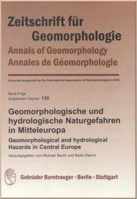 Vorderes Coverbild Geomorphologische und hydrologische Naturgefahren in Mitteleuropa = Geomorphological and hydrological Hazards in Central Europe