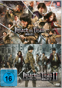 Vorderes Coverbild Attack on Titan - Film 1&2 (Realfilm) - [2 DVDs]