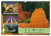 Vorderes Coverbild Le Midi - Impressionen aus Frankreichs Süden (Wandkalender 2026 DIN A3 quer), CALVENDO Monatskalender