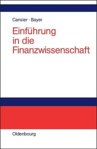 Vorderes Coverbild Einführung in die Finanzwissenschaft