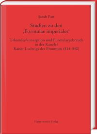 Vorderes Coverbild Studien zu den ‚Formulae imperiales‘