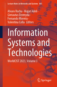Vorderes Coverbild Information Systems and Technologies