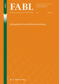 Vorderes Coverbild Fremden und Asylrechtliche Blätter (FABL)