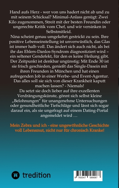 Rückseitencover Mein Zebra und ich