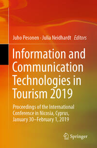 Vorderes Coverbild Information and Communication Technologies in Tourism 2019