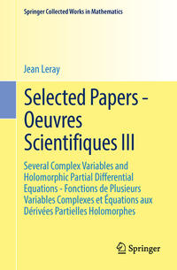 Vorderes Coverbild Selected Papers - Oeuvres Scientifiques III