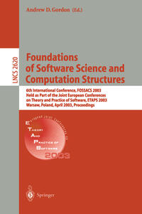 Vorderes Coverbild Foundations of Software Science and Computational Structures